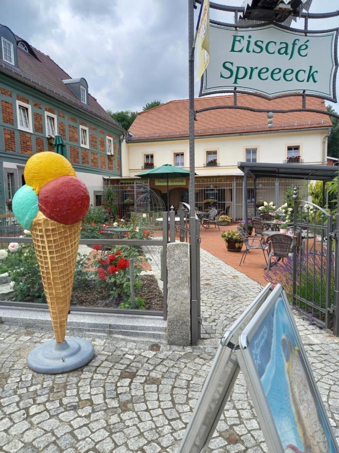 Pension Spreeeck Hotel Ebersbach-Neugersdorf Bagian luar foto